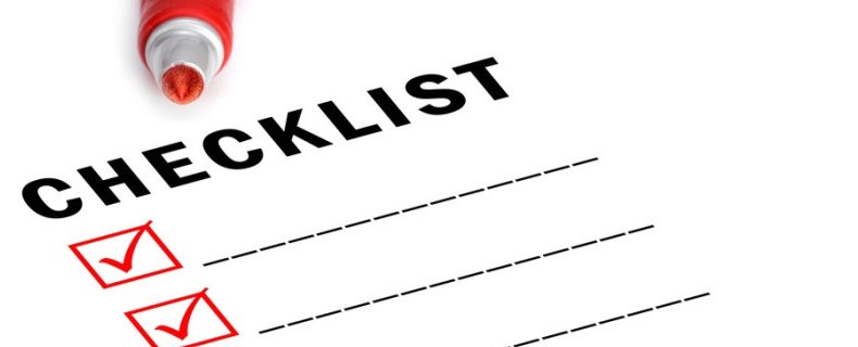 De Dag van de Checklist! 